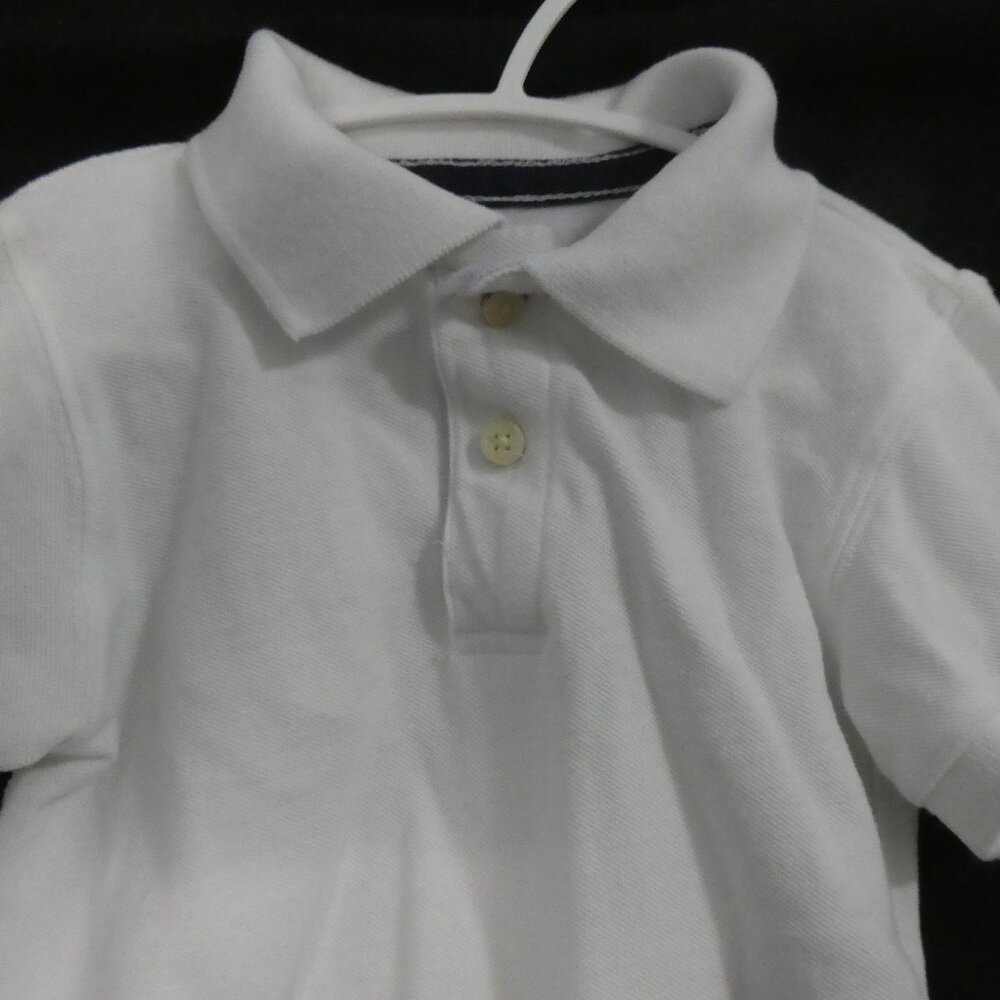 CHILDREN'S PLACE | 4T | Classic White Polo Shirt